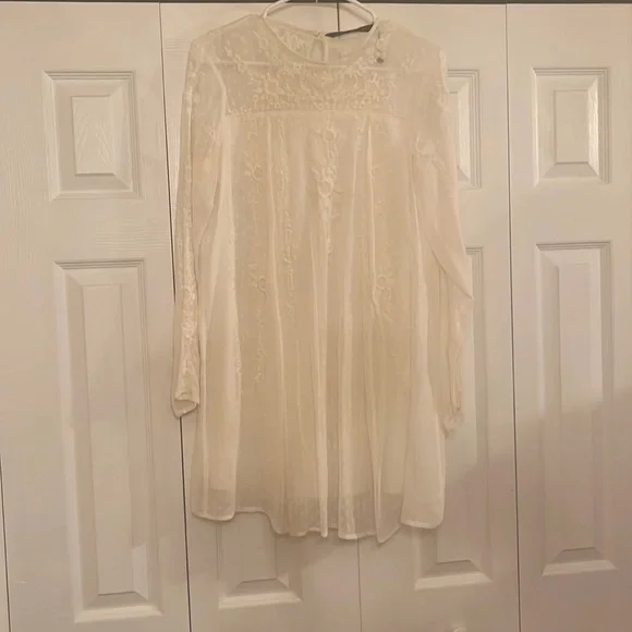chinese dress ladies Little Fairytale Dress, in White Tulle, Size: 10-12Y main image 0